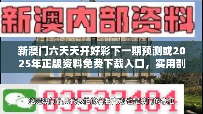 新澳门六天天开好彩下一期预测或2025年正版资料免费下载入口，实用剖析、专家解读解释与落实?