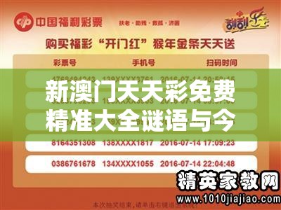 新澳门天天彩免费精准大全谜语与今晚9点35特马开奖结果，改进解答、专家解析解释与落实?留心伪假宣传危害