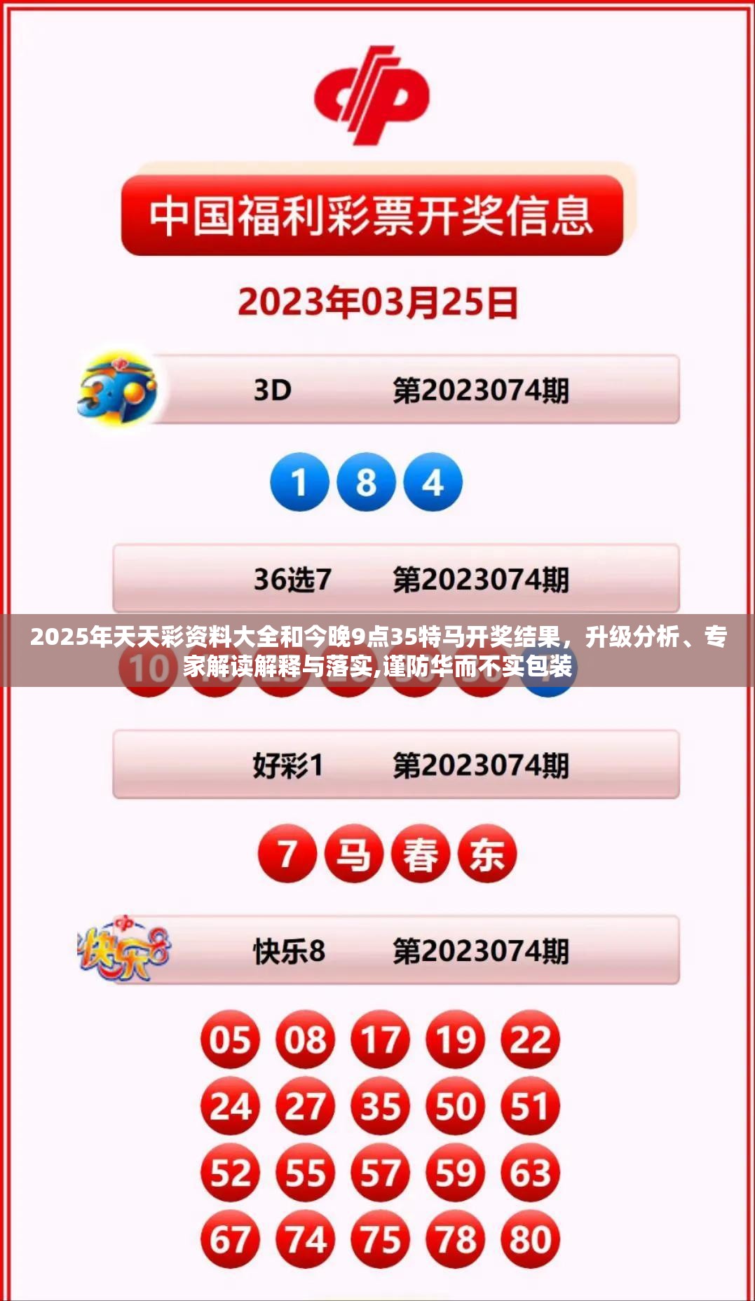 2025年天天彩资料大全和今晚9点35特马开奖结果，升级分析、专家解读解释与落实,谨防华而不实包装