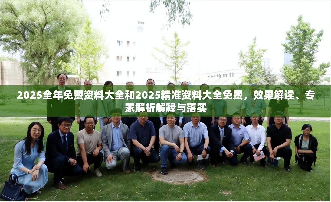2025全年免费资料大全和2025精准资料大全免费，效果解读、专家解析解释与落实